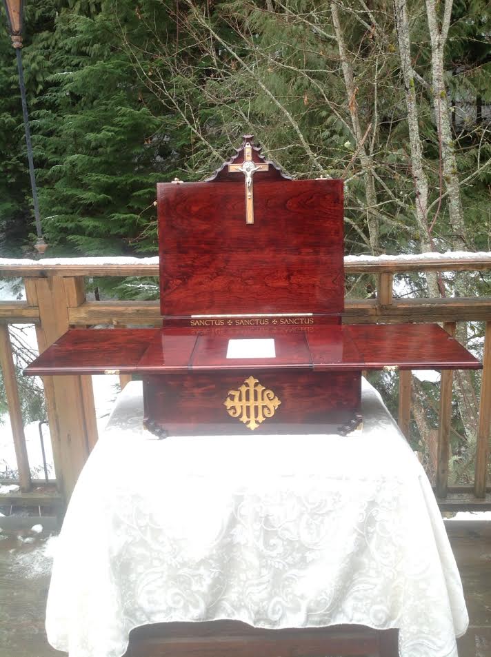 New Liturgical Movement Portable Altars & Roadside Shrines