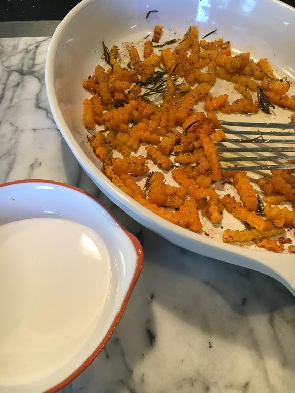 Redhead Says ROASTED BUTTERNUT ZIGZAG SQUASH