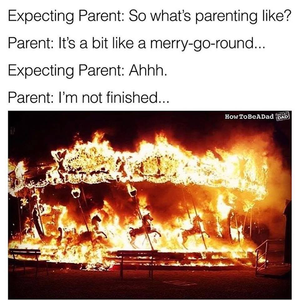 The Cool Science Dad Funny Parenting Meme