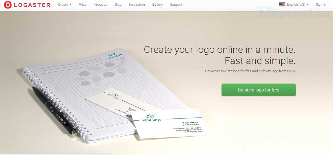 Logaster, Situs Pembuat Logo Gratis Secara Online