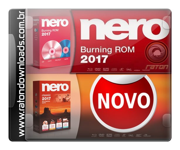 Nero Burning ROM 2017 Crack e Serial Raton