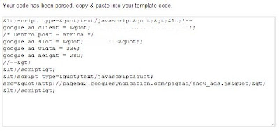 código convertido compatible con blogger