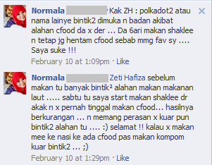 testimoni alahan seafood shaklee