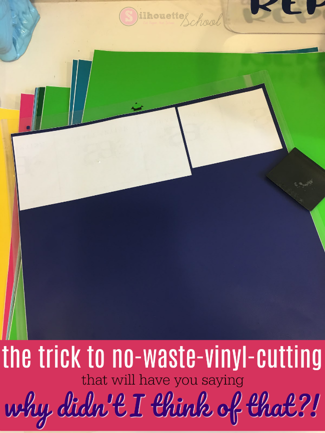 Trick to Picking Up Vinyl When It Won't Stick to the Transfer Tape -  Silhouette School