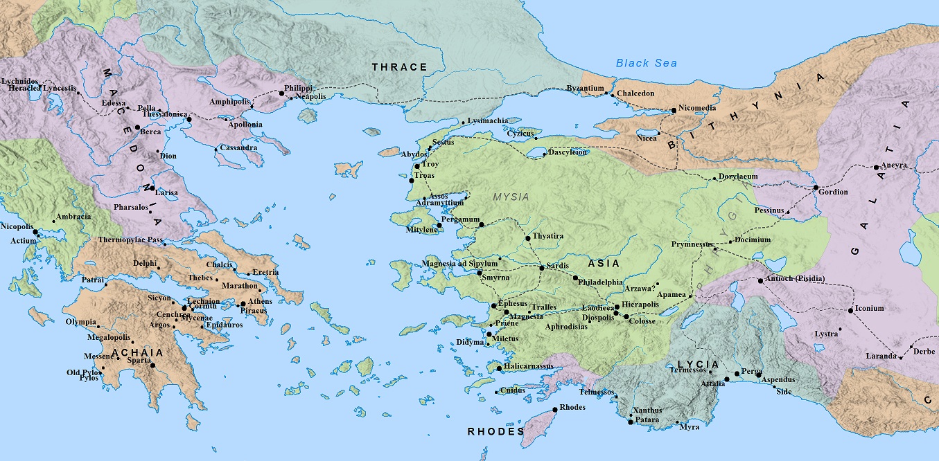 גֵּר־וְתוֹשָׁב: Biblical Sites in Turkey and Greece in their Ancient ...