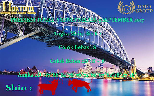 PREDIKSI TOGEL SYDNEY SELASA 5 SEPTEMBER 2017 Situs