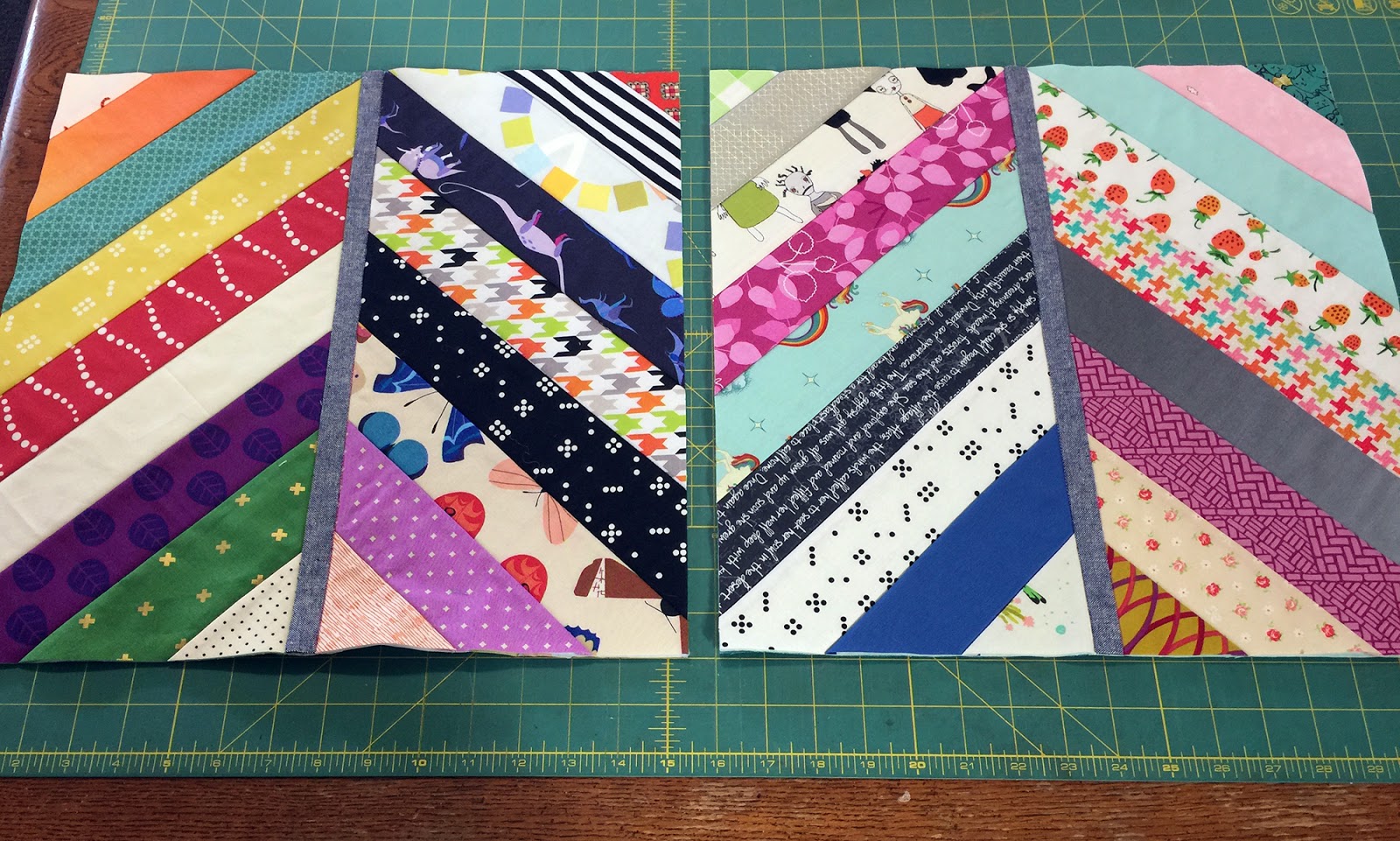 knottygnome crafts Tutorial Joining Quilt As You Go Blocks with