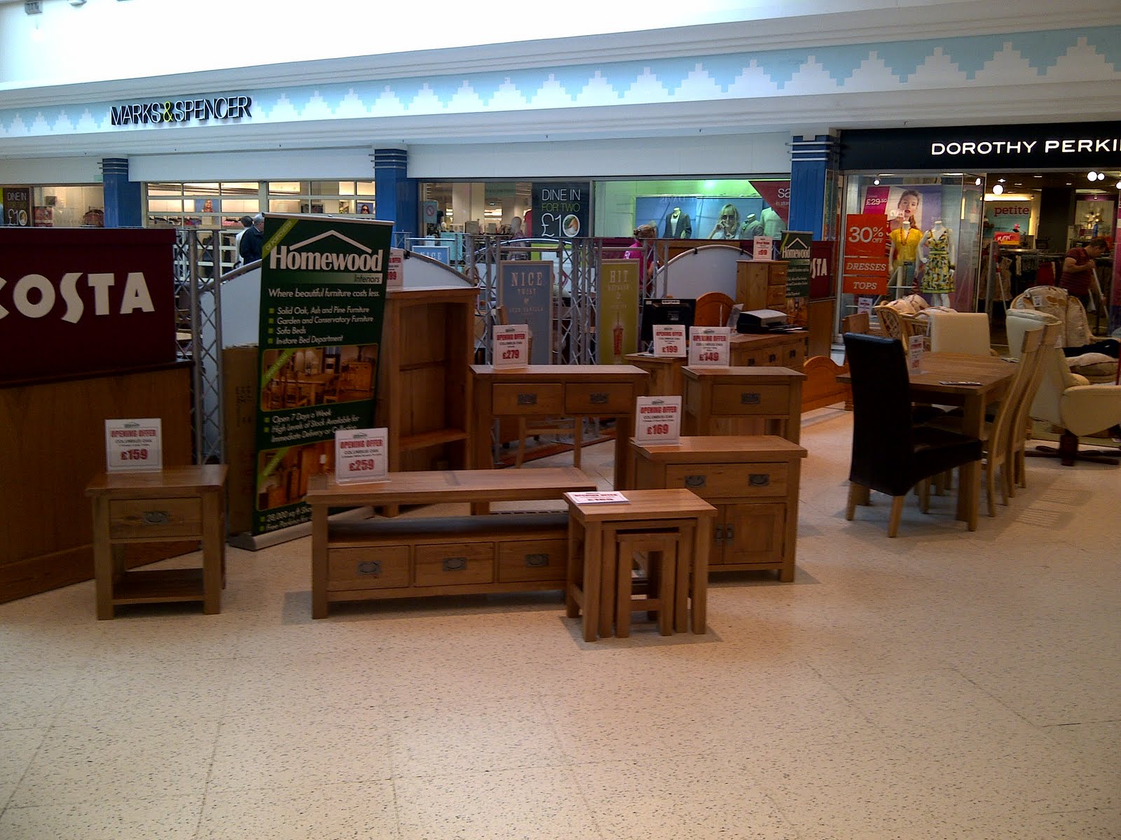to Homewood Homewood At Fareham Shopping Centre Till Sunday