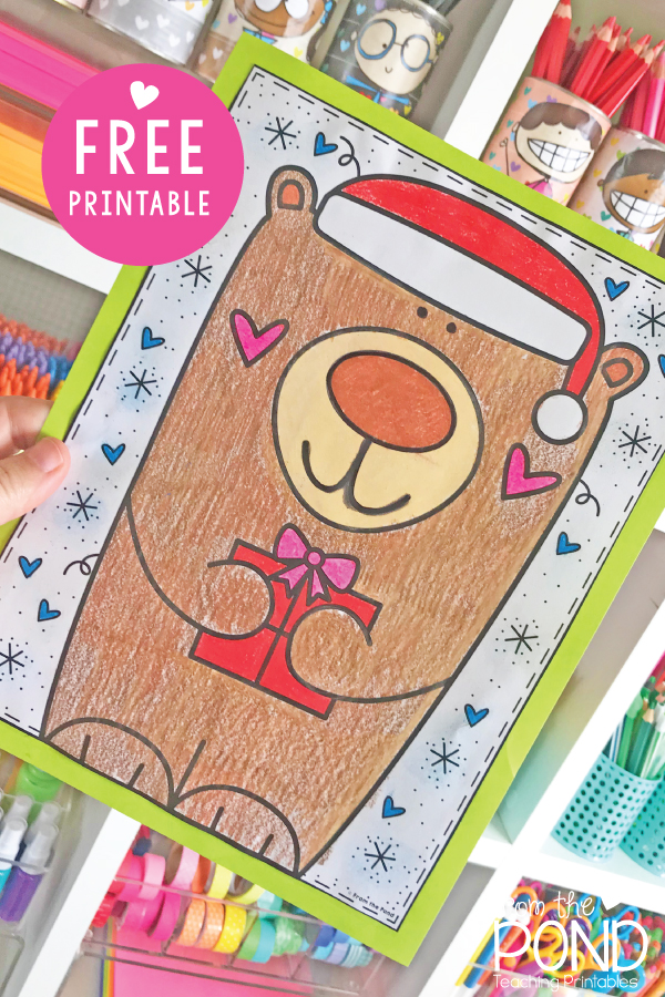 Bear Coloring Pages | From the Pond