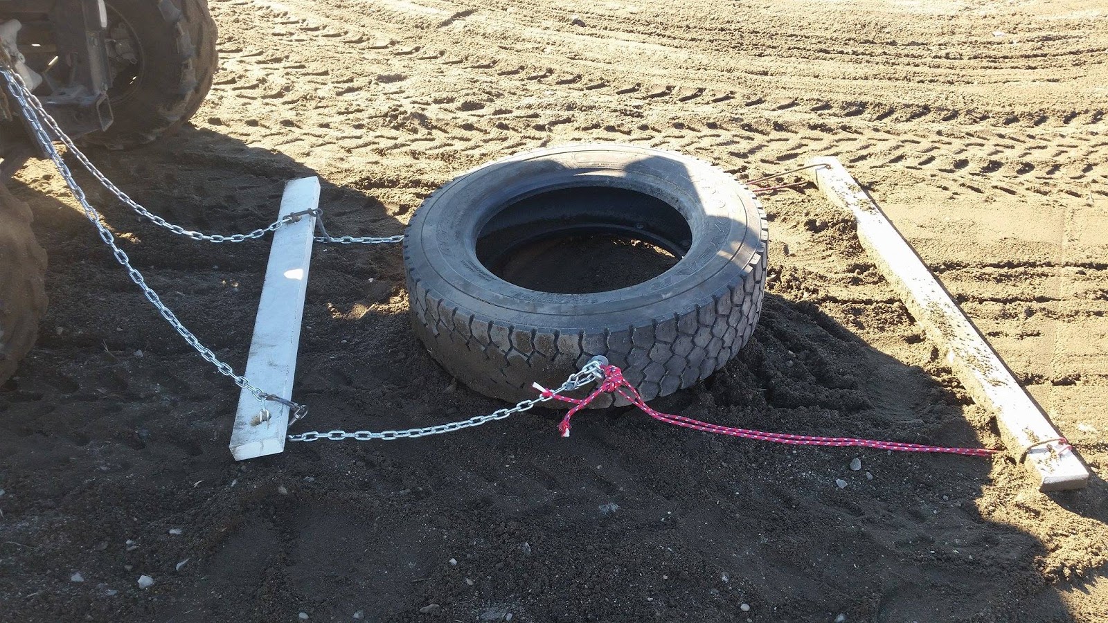 Cowgirl Inspired DIY Arena Tire Drag