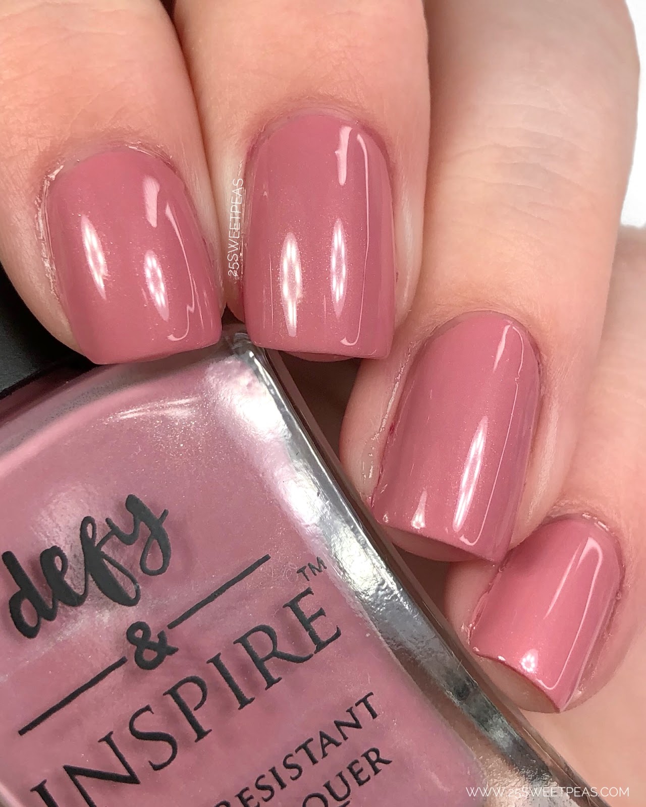Defy & Inspire Nail Polish and Lipstick — 25 Sweetpeas
