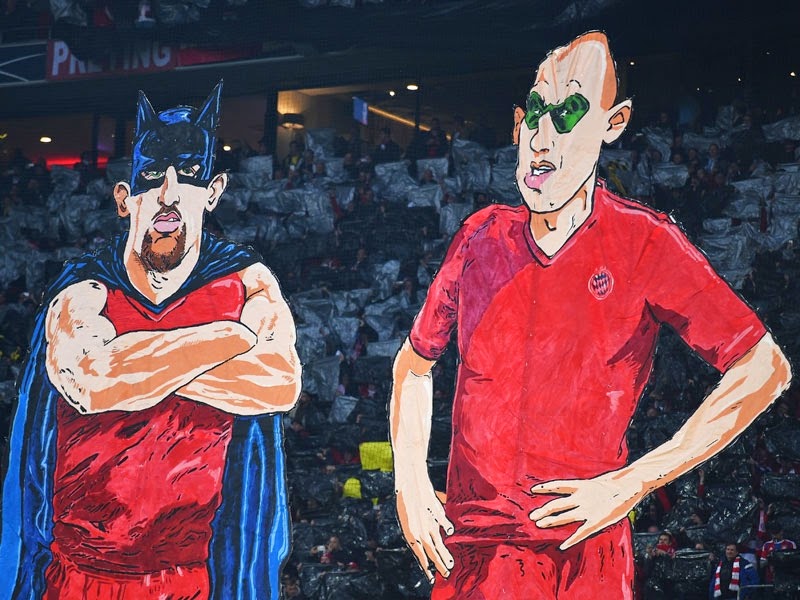 Torcida do Bayern ironiza 'Batman e Robin' do Dortmund, mas se dá mal -  Alemanha Futebol Clube
