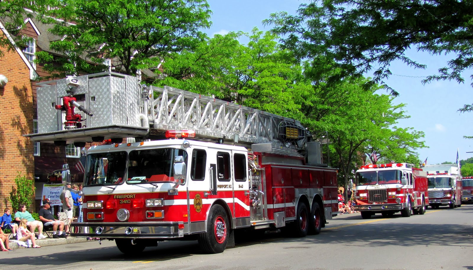 Life Comparisons Returning to America Fairport's Memorial Day Parade