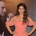 Indian Actress Sonarika Smiling At Movie Trailer Launch In Pink Dress