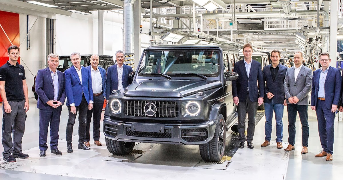 Mercedes-Benz inicia produção do novo Classe G na fábrica de Graz, na ...