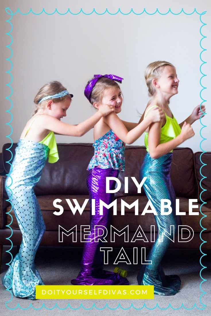 do it yourself divas DIY Mermaid Tail & LEGO Little Mermaid Giveaway