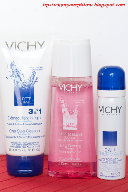 Vichy Goodies - Lipstick on pillow | Fashion Blog