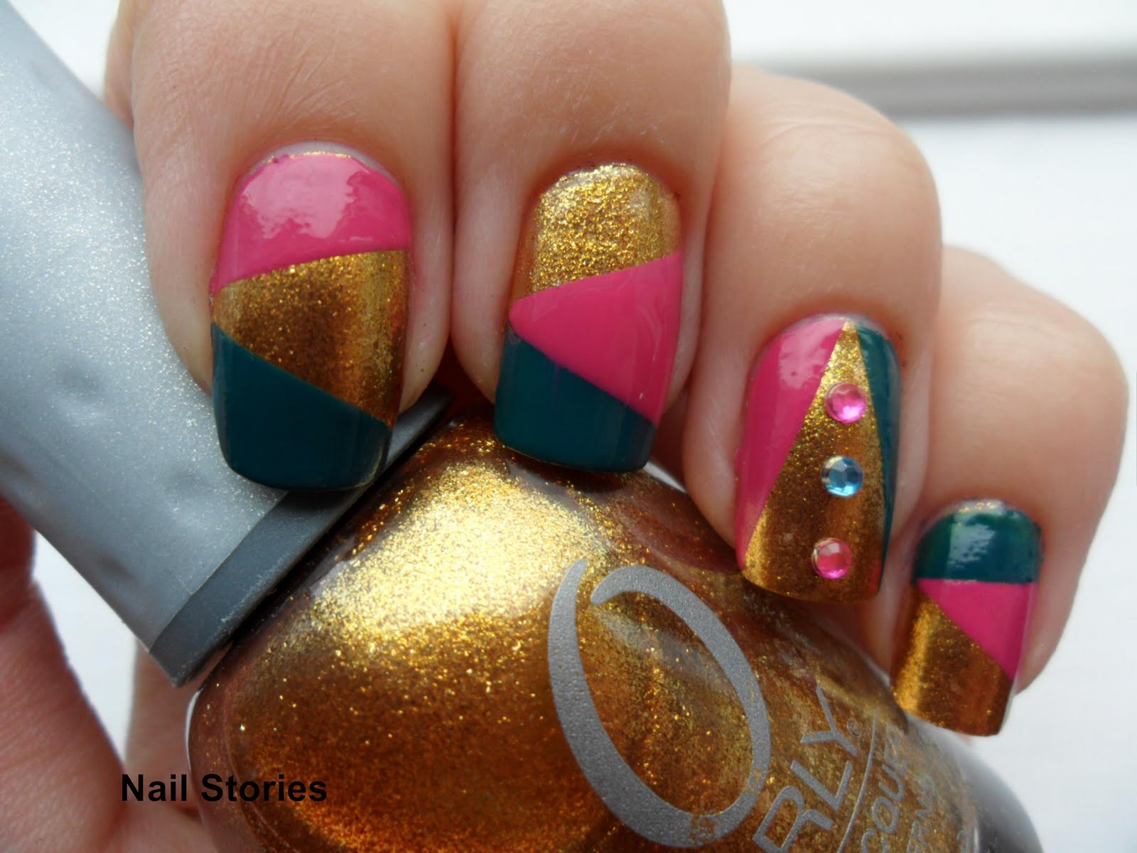 Nail Stories: Moroccan Inspired Patchwork Nails