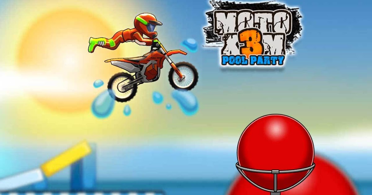 Moto X3M 5 - Pool Party Game - Play Moto X3M 5 - Pool Party Online for Free  at YaksGames