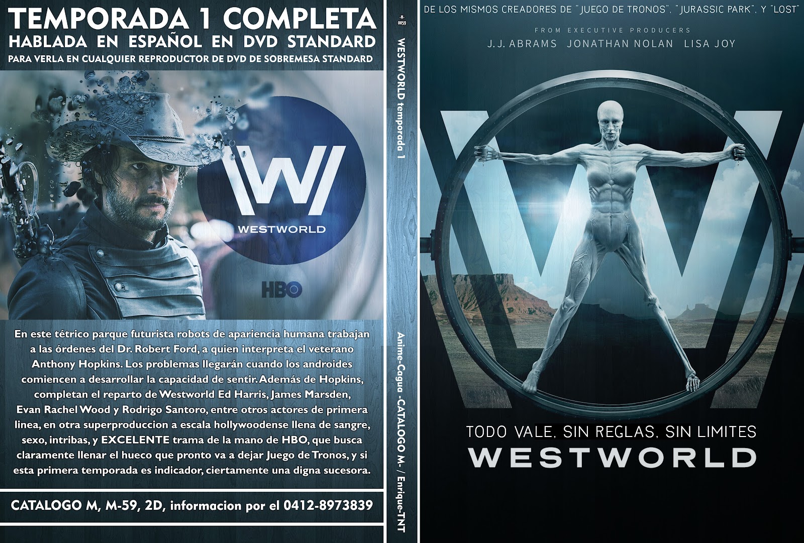 CATALOGO M WESTWORLD y HARLEY AND THE DAVIDSONS en español latino hablado y en DVD standar! CATALOGO M WESTWORLD y HARLEY AND THE DAVIDSONS en español latino hablado y en DVD standar!