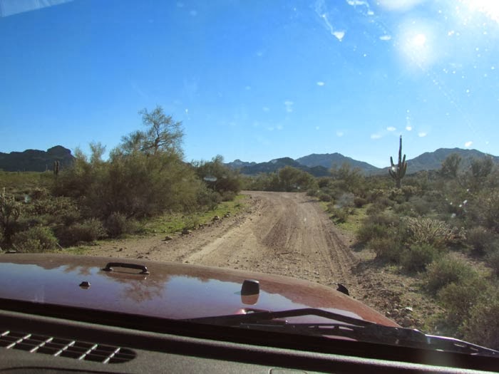 Offroading on the Tonto National Forest's Great Western Trail in