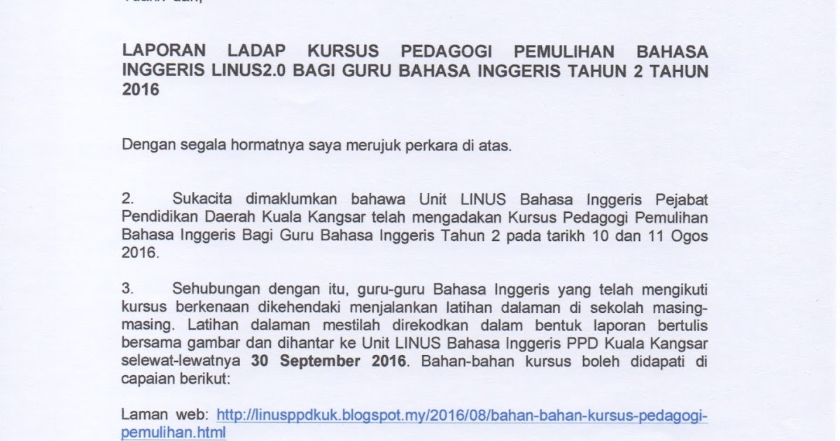 Contoh Laporan Guru Bermasalah Walls Zee