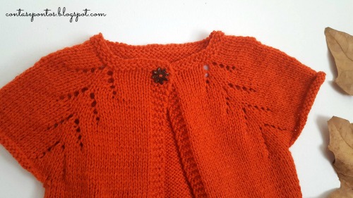 Casaco em tricot de criança Kids cardigan - knitting