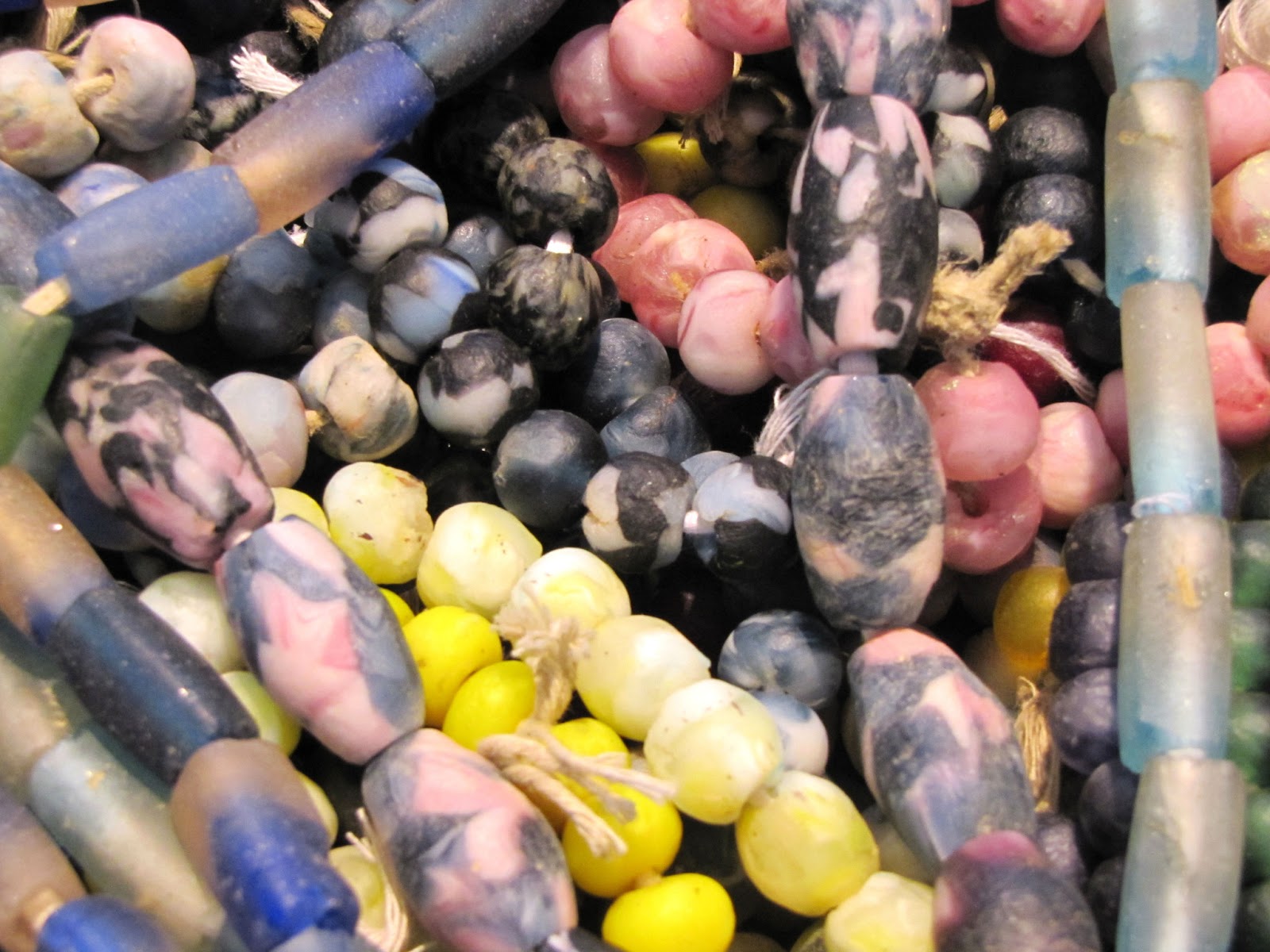 Idle Bead Store Chatter Handmade Recycled Glass Beads from Africa