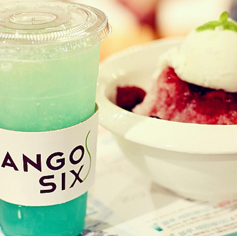 Coffee shops in Seoul,Korea Mango Six coffee&dessert