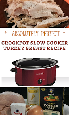 This is how you make a moist, delicious, crockpot slow cooker turkey breast. There is no need to figure out how to keep it juicy, the crockpot does all the work for you!