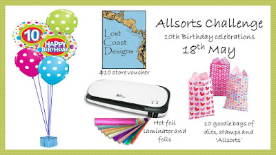 Allsorts Birthday Challenge