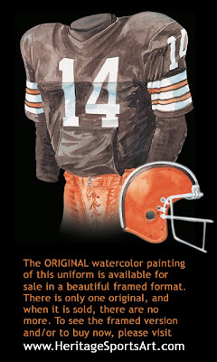 Cleveland Browns 1980 uniform