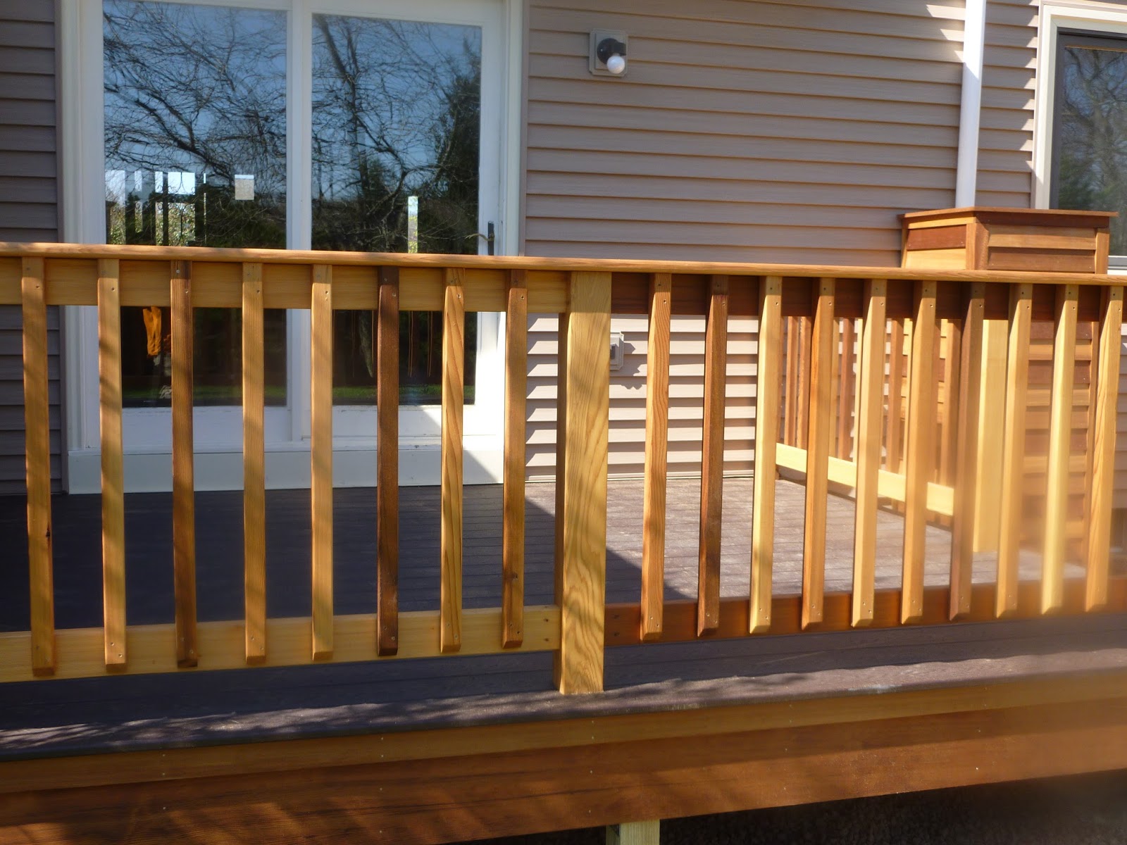 Pressure Treated Deck With Regal Railing Deck Design vrogue.co