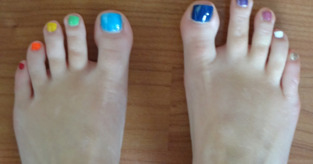 Bucket List 2016 75 Paint My Toenails Different Colours