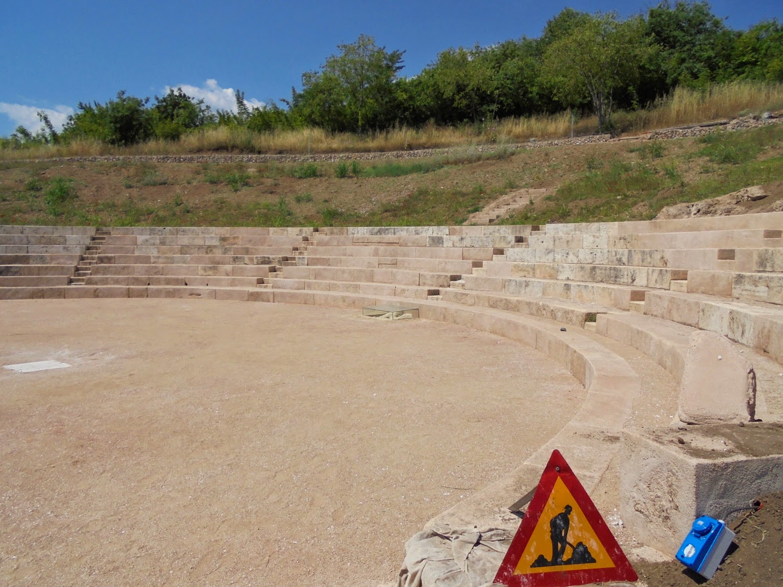 το αρχαίο θέατρο της Μίεζας