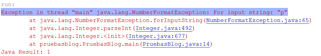 Programando Ando: Crear un entero a partir de un String en Java