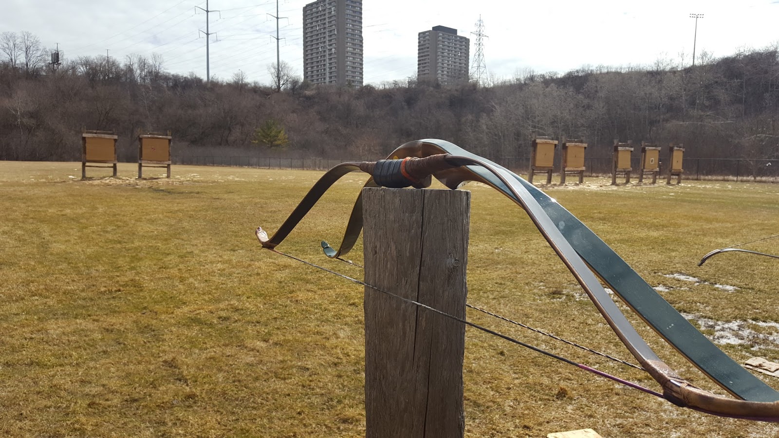 Photographs of the Toronto Archery Range Traditional Bow
