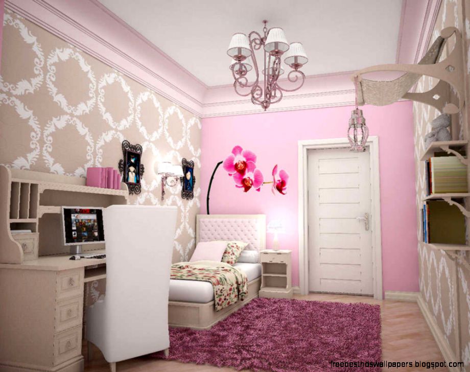 Bedroom Marvelous Teenage Girls Room Design With Cozy Bunk Bed