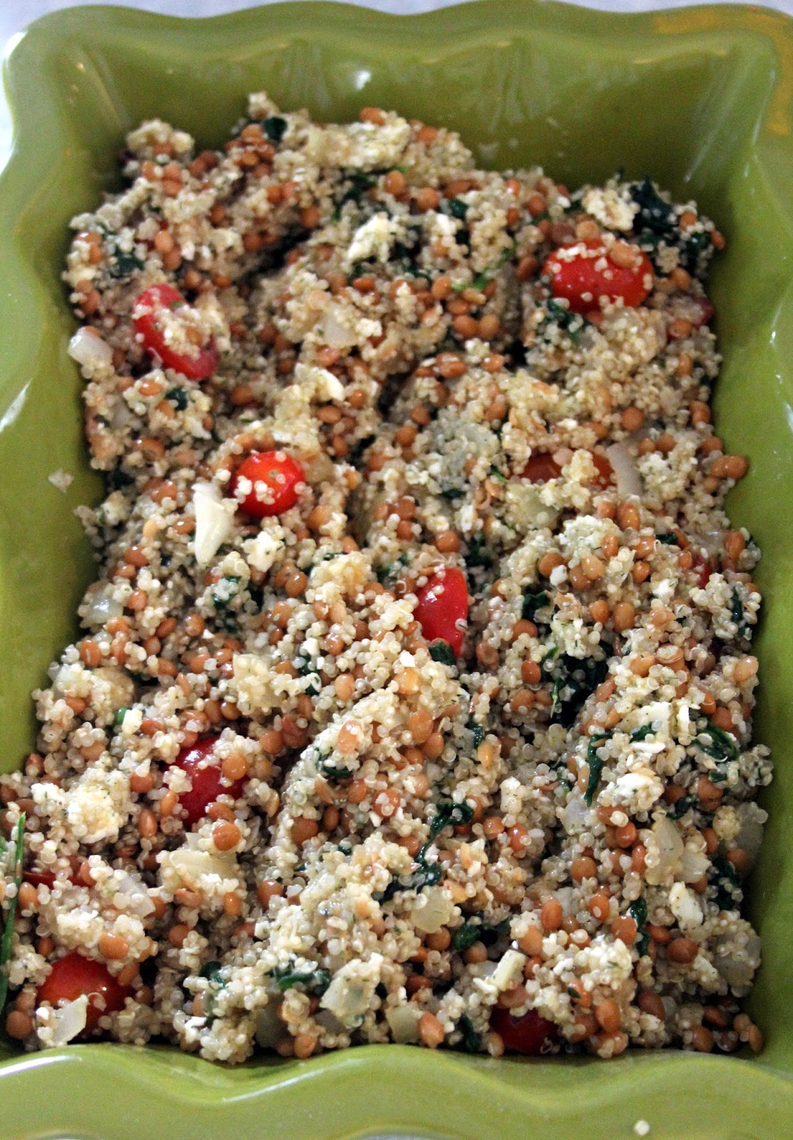 Jo and Sue Mediterranean Quinoa and Lentils