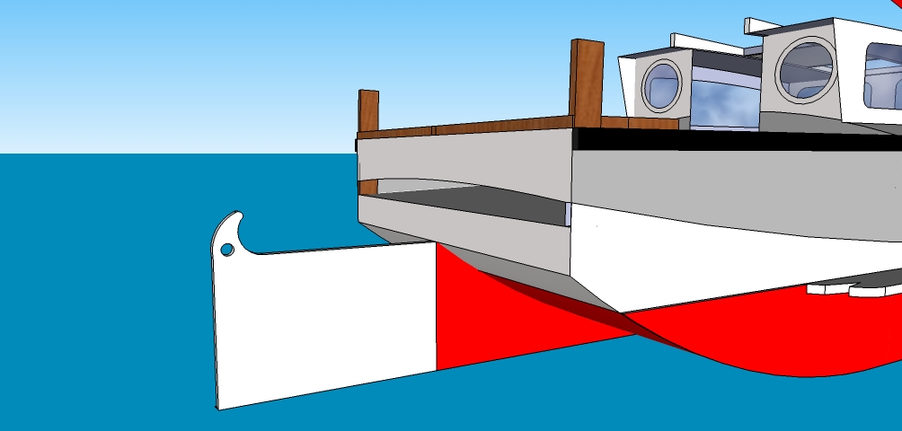TriloBoat Talk: Three Approaches to Rudders for Barge/Scows