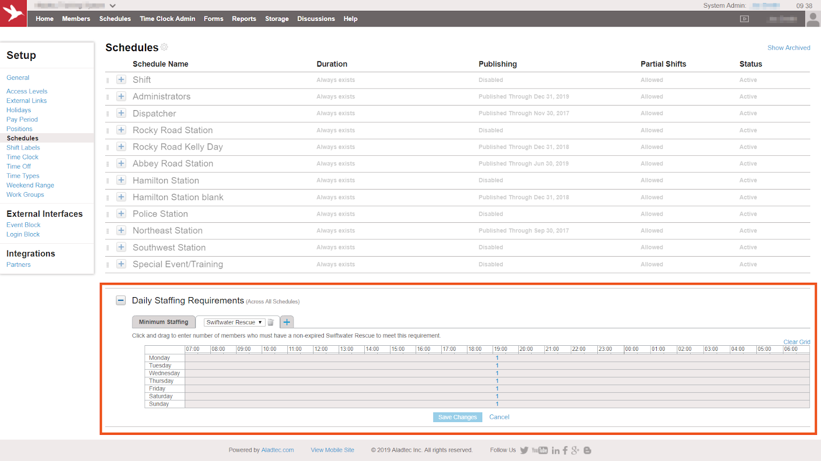 online employee scheduling software and workforce management daily scheduling software
