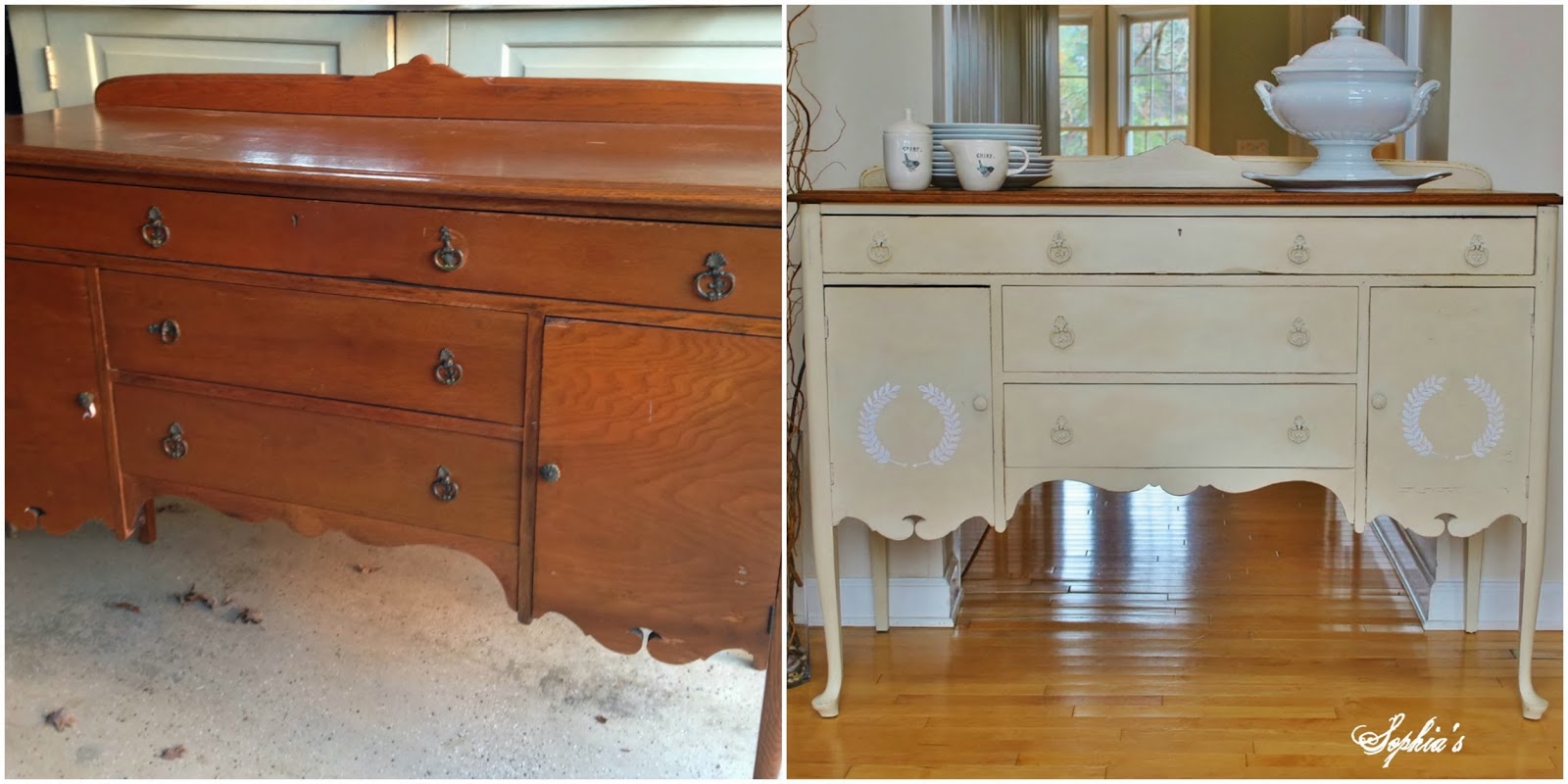 Sophia's Simple Sideboard Makeover