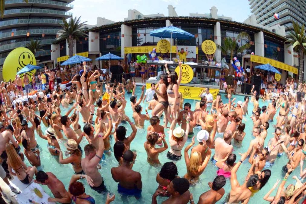 melhores pool parties de