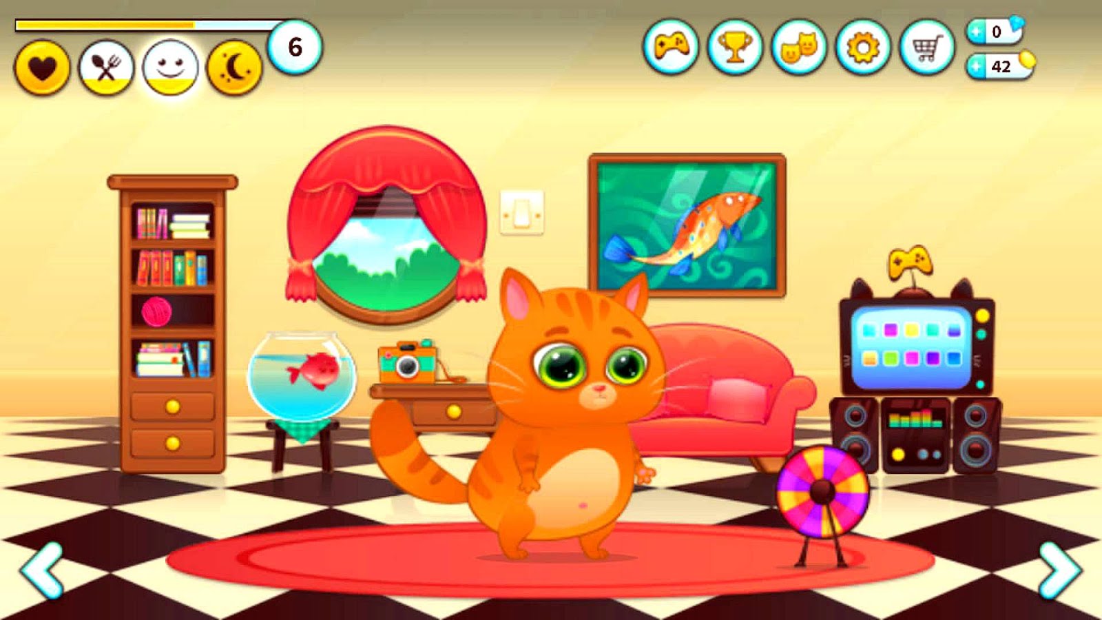 Tamagotchi Virtual Cat Game Cat Choices