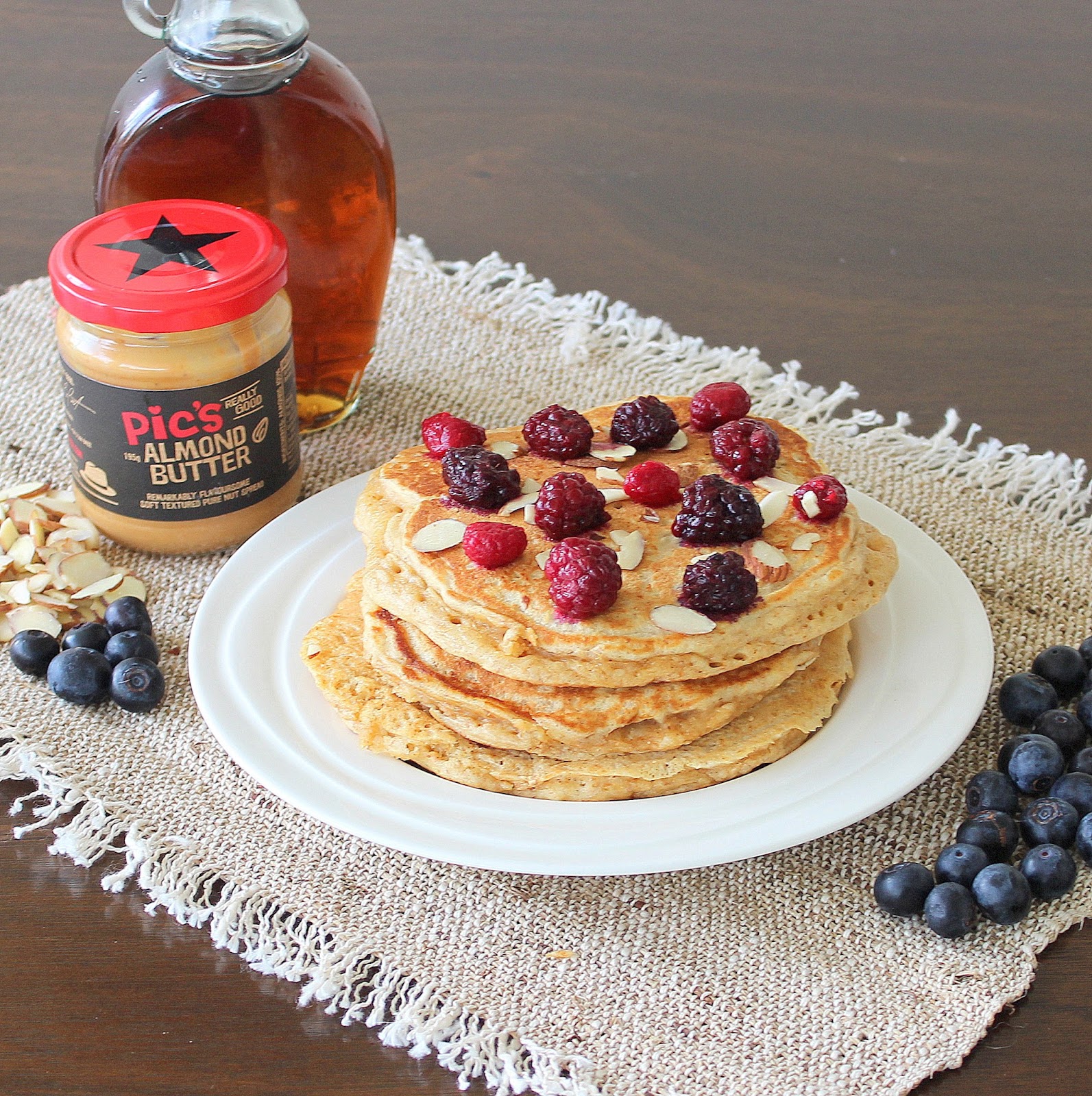 PicNic Almond Butter Pancakes