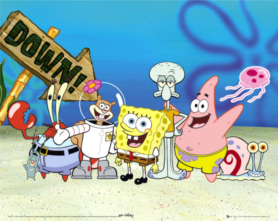 Cartoon Characters Spongebob SquarePants