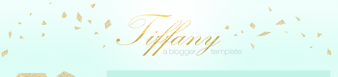 Tiffany : Envye Premade Blogger Template
