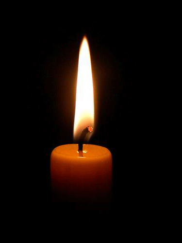 Una candela da sola non prega
