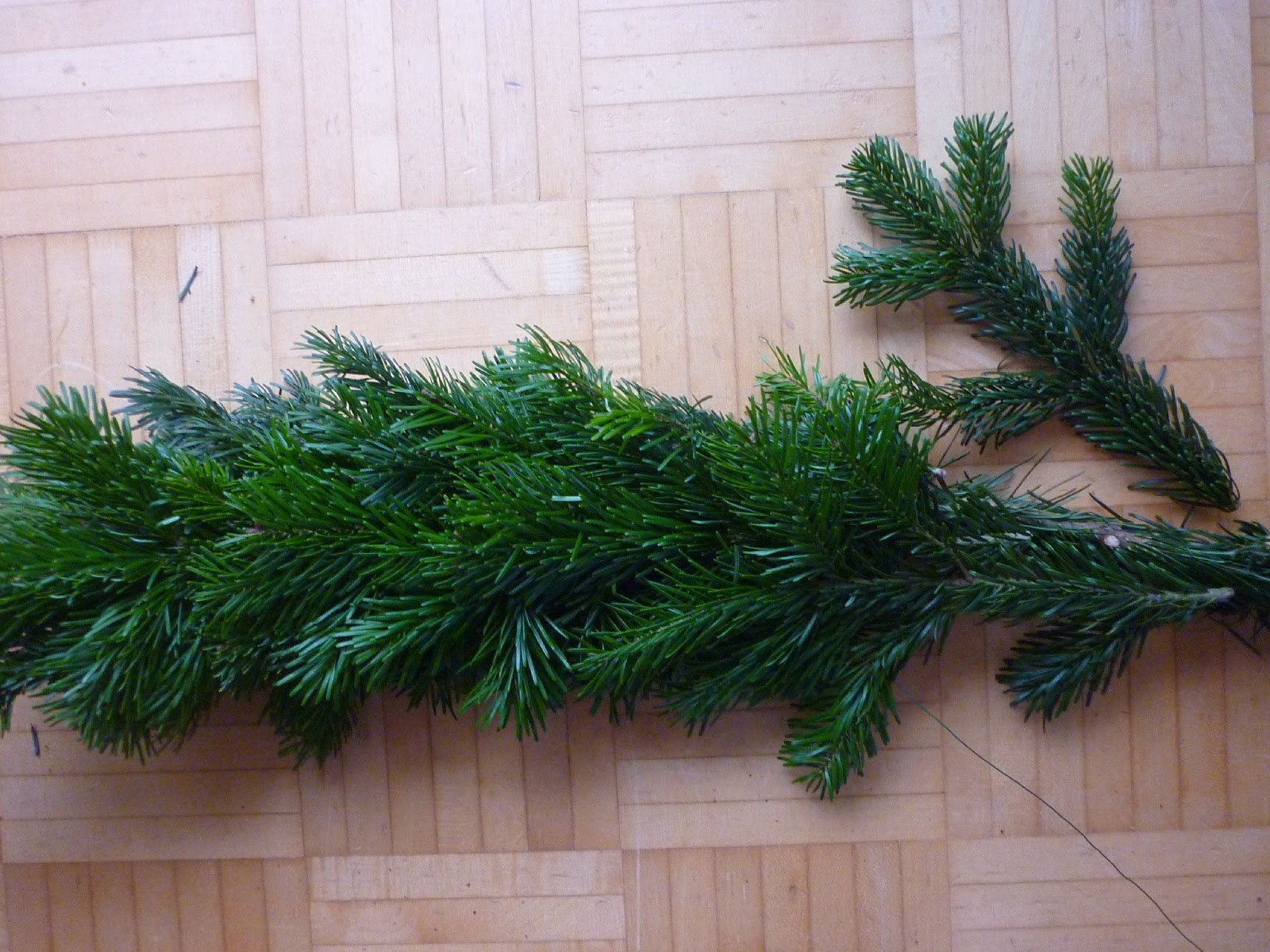 Künstliche Tannenzweige 50 Stück - Weihnachtsdeko Für Adventskranz & Girlande