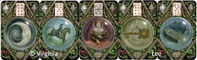 The Enchanted Lenormand, moon,rider,diviner,key, coffin Caitlin Matthews Virginia Lee